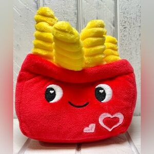 Way To Celebrate Valentine’s Day Plush Crinkle Cut French Fries 6.5” Toy Gift